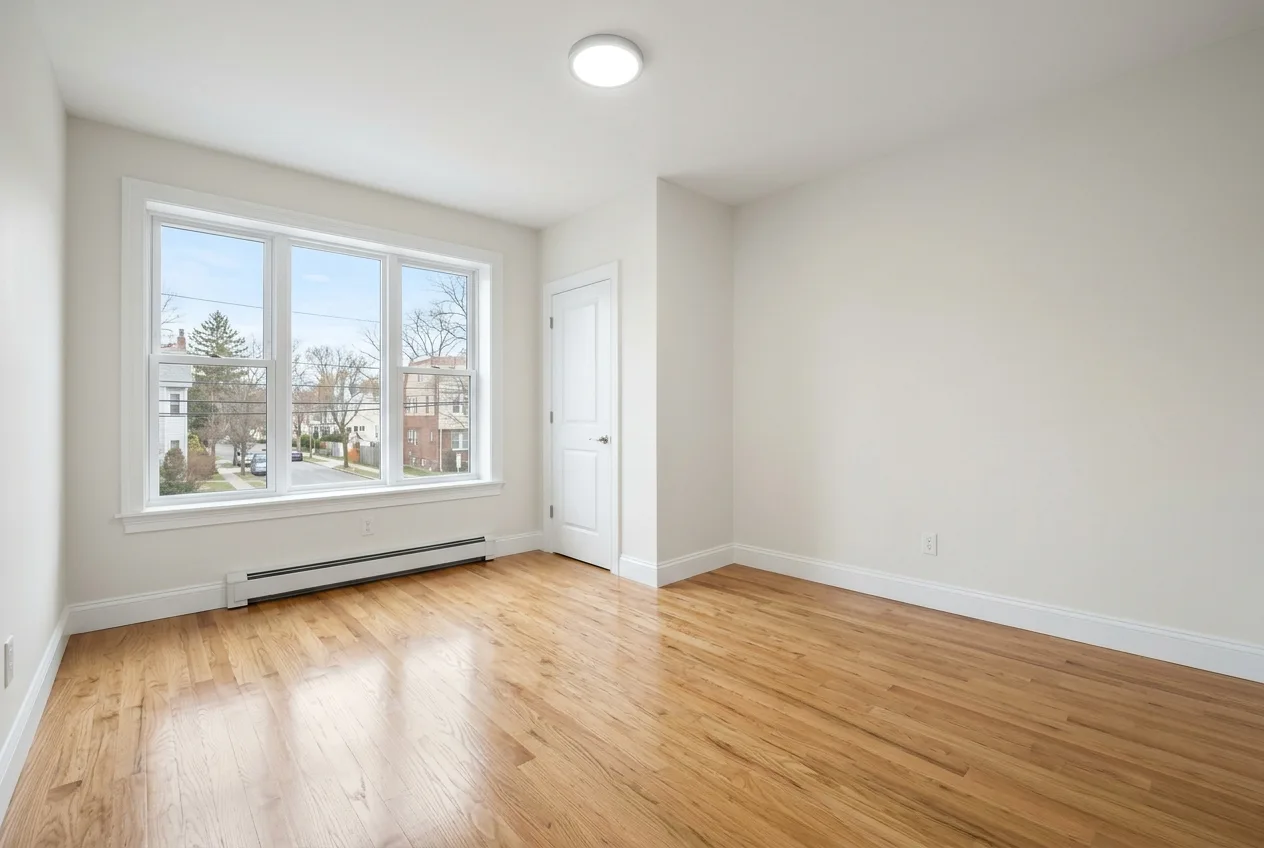 Freshly painted, move-in ready apartment interior