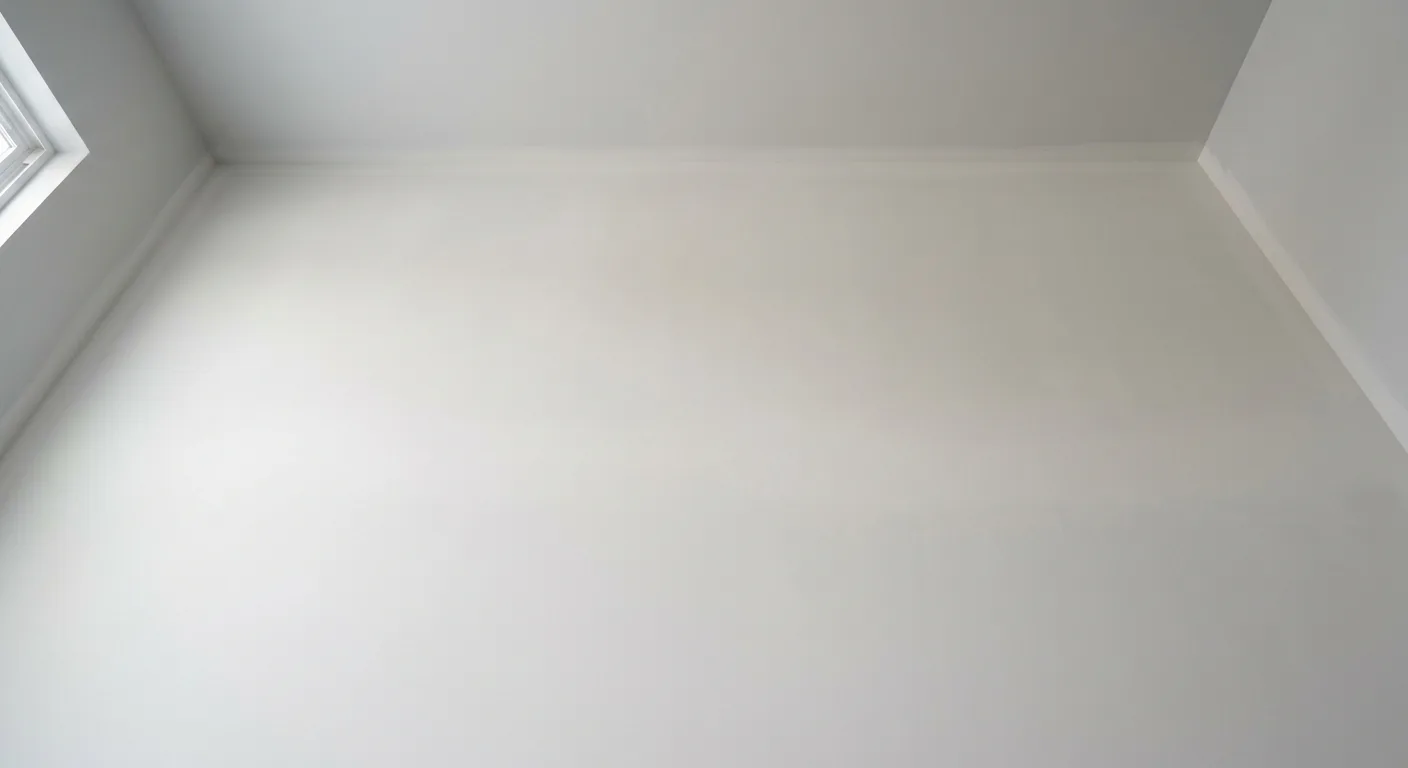 Smooth, finished ceiling after popcorn texture removal